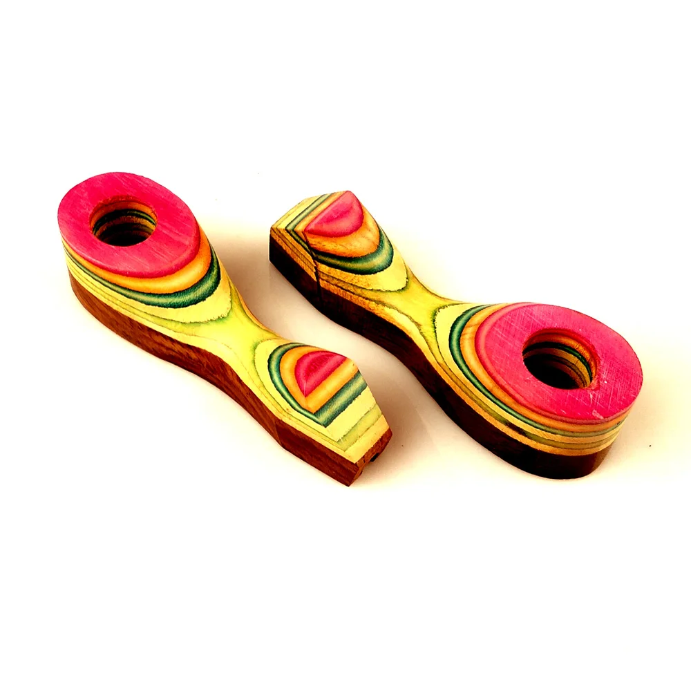 Top quality factory direct selling travel friendly colour wood mini pipe for herbs available at bulk price