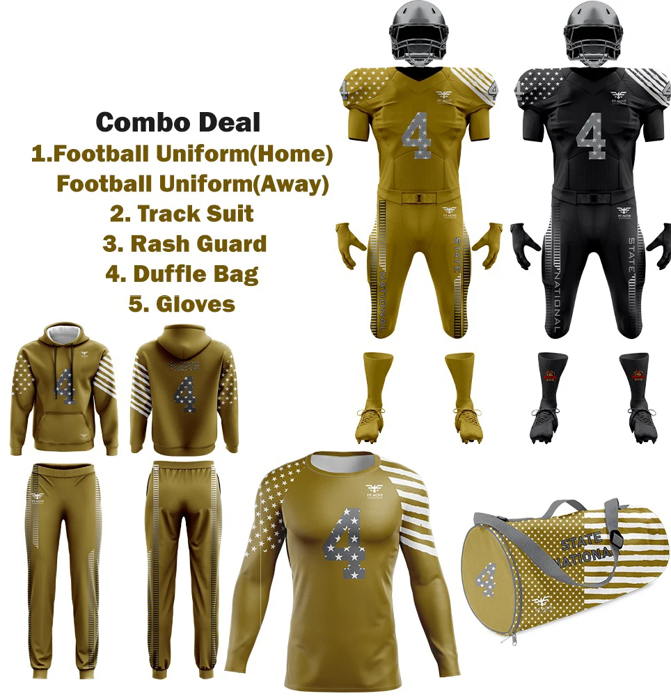 American Football Uniforms Wholesale custom cheap american football jersey / Custom American Football Deal Package.