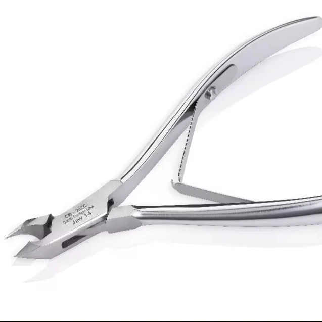 NGHIA OMI High-end Luxury CB-202C Stainless Steel Deluxe Cuticle Nipper Chrome Finished Manicure & Pedicure Set from Vietnam