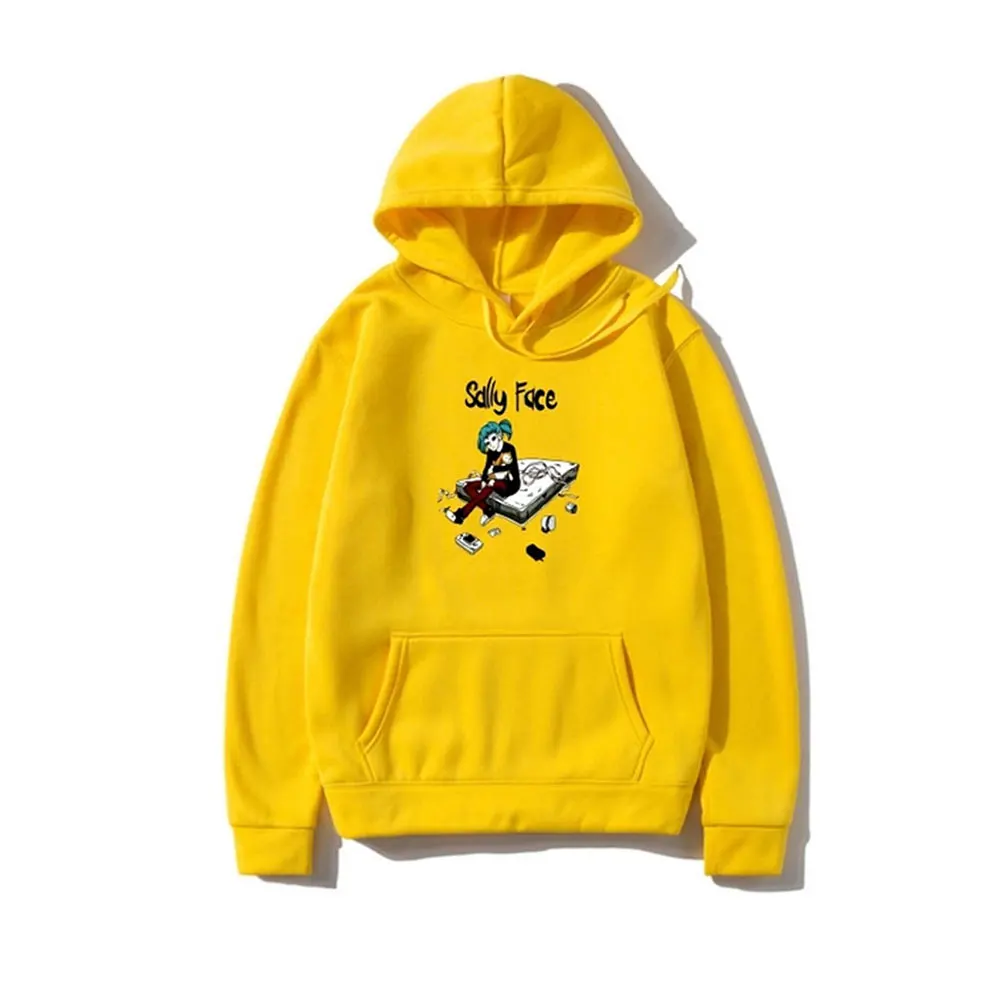 Yellow Color Screen Printed Mens Hoodies Custom Cheap Hoodies Wholesale Custom Screen Printed Men Hoodies