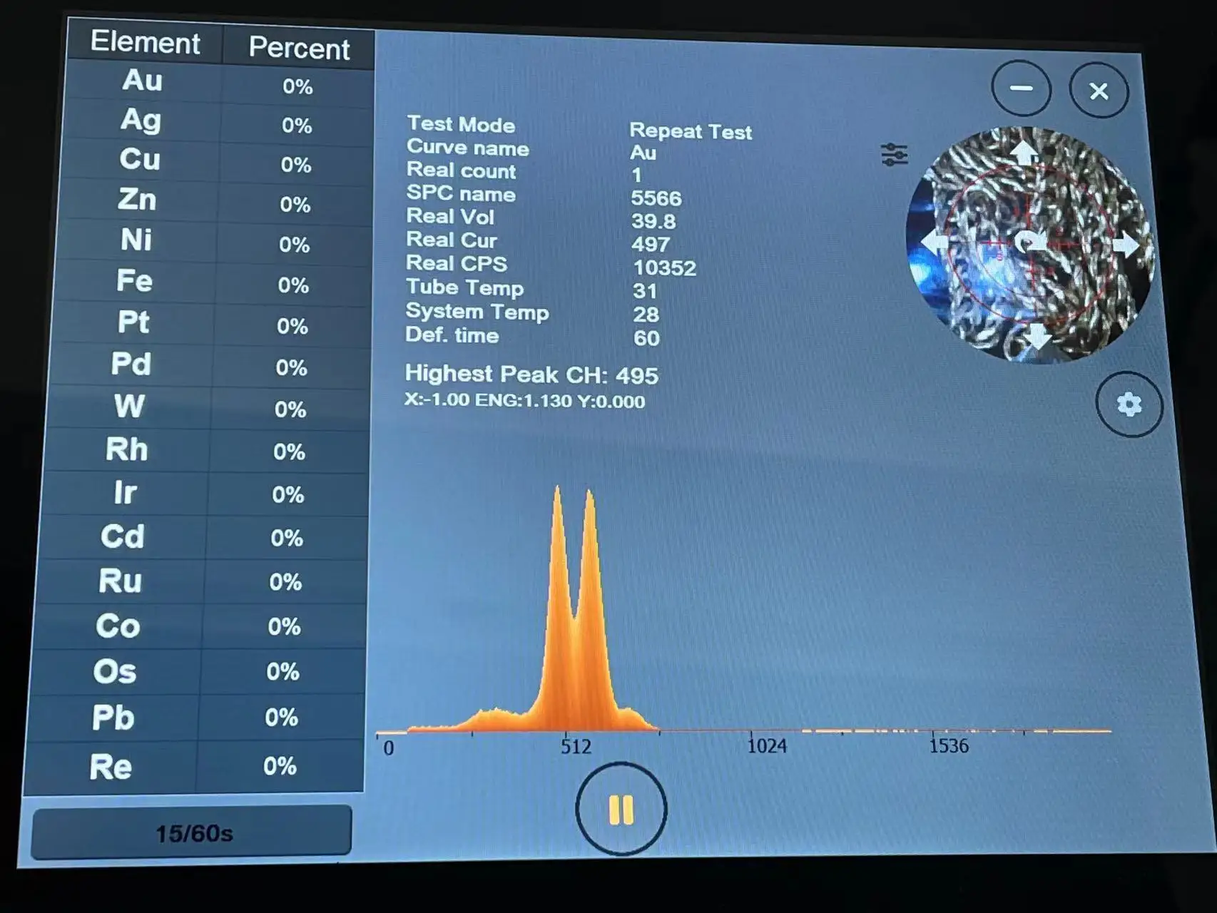 Золотая испытательная машина NAP8200 xrf, Золотой Карат, тестер