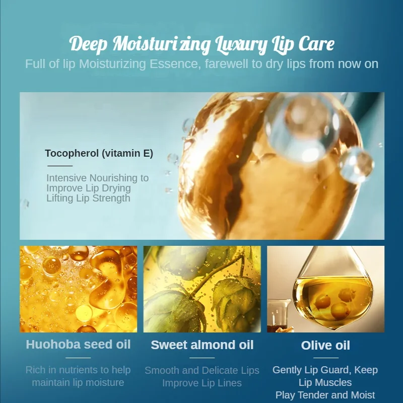 GAAR moisturizing luxury vitamin E lip care weakens lip lines, moisturizing lip balm