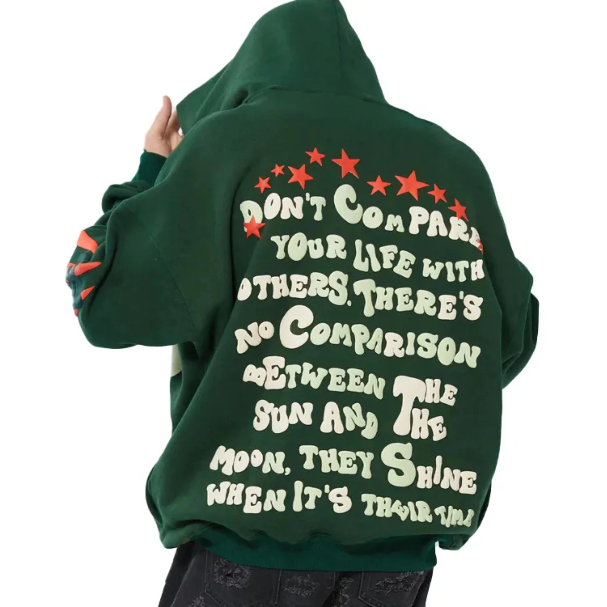 puff print Custom Design Unisex Full Zip Up Face High Quality Camo Hoody Clothes Full Zip