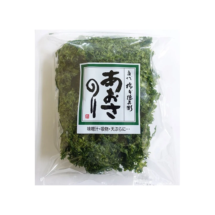 Exotic Sea Lettuce Monostroma Nitidum Aosa Nori Seaweed Snacks Benefits