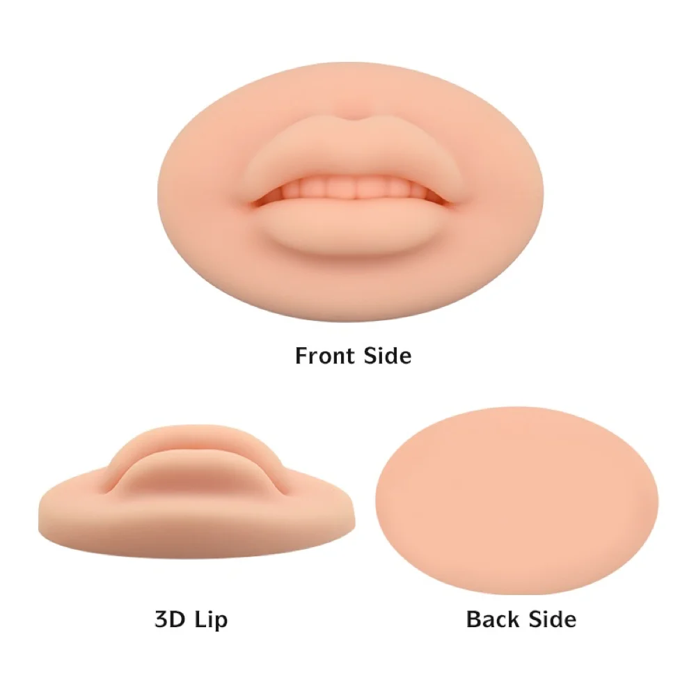 No MOQ Realistic Silicone Lips Model Practice Display Lip Mold For PMU Microblading Academy Training
