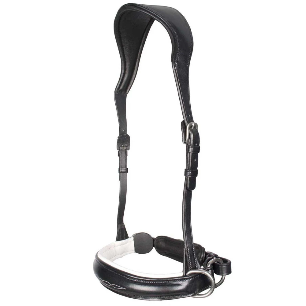 Wholesale High Comfort Fancy Stitched Leather English Bridle with Reins Western Style Horse Halter and Rope Accessory