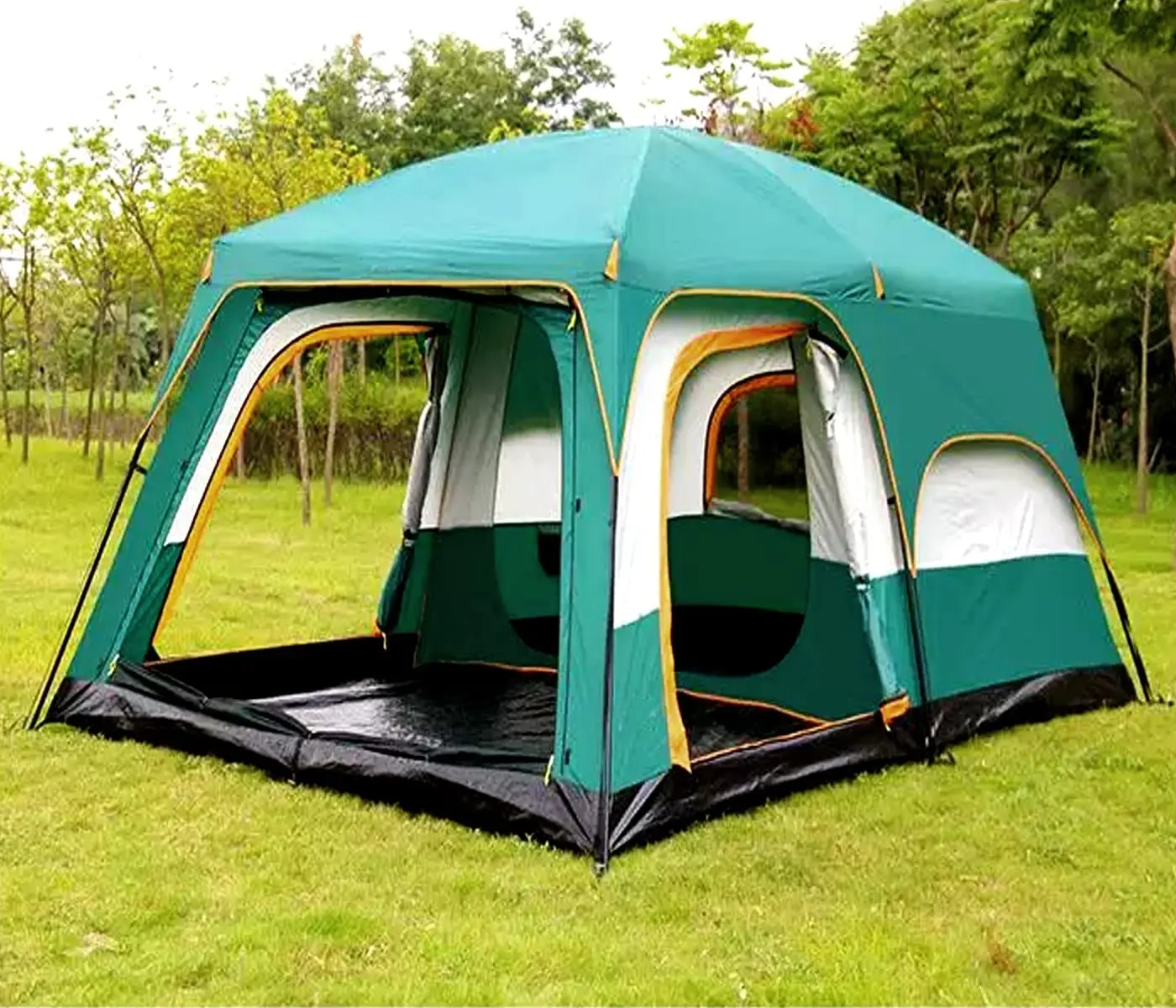 Hot Selling Big Size for Whole Family Camping Use Outdoor Tents 3 - 12 People Big Family Outdoor Tent