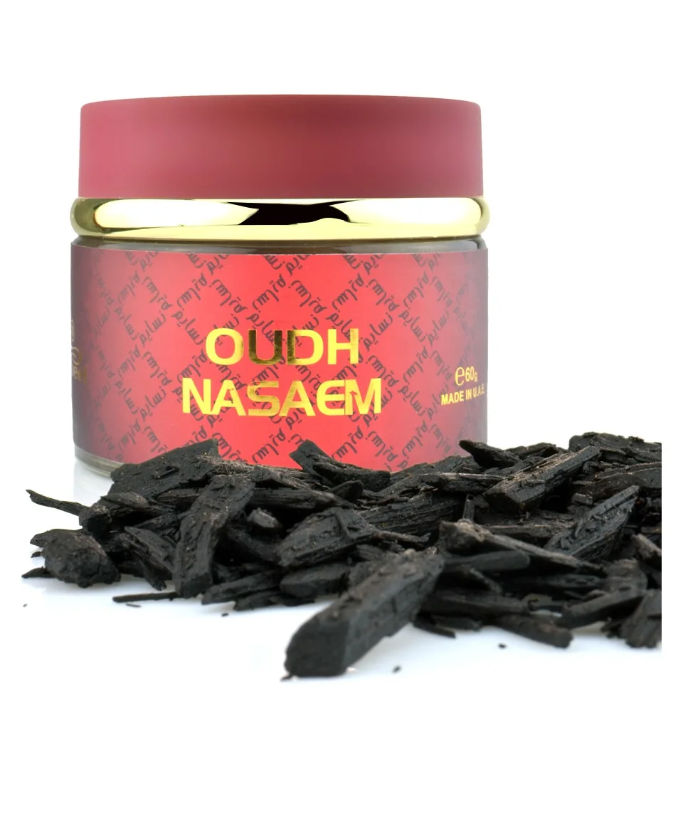 Освежитель воздуха (Bakhoor) Oudh Naseem благовония/парфюмерные палочки 60gm от NABEEL Арабские духи bakhoor