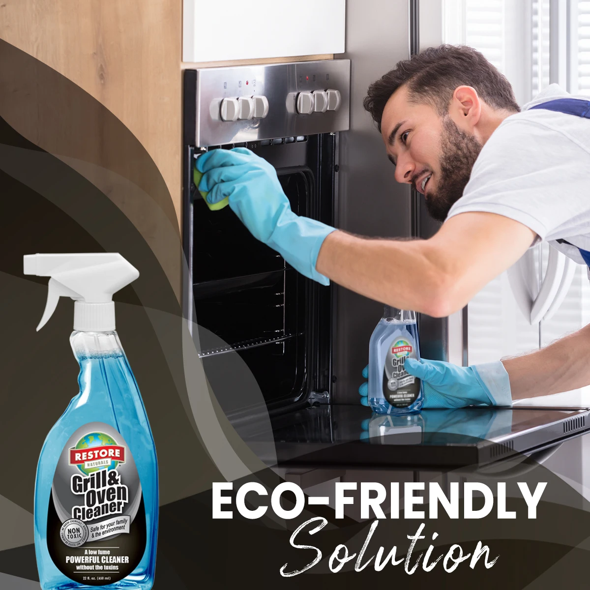 Low Fume, Non-Caustic Grill and Oven Cleaner (22 fl. oz. / 6 pack) From US Available in Best Price