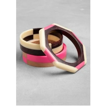 Top Upcoming Product Fashion Wooden and horn Bracelet for Women Gift Hottest design wooden and horn bangle at low price