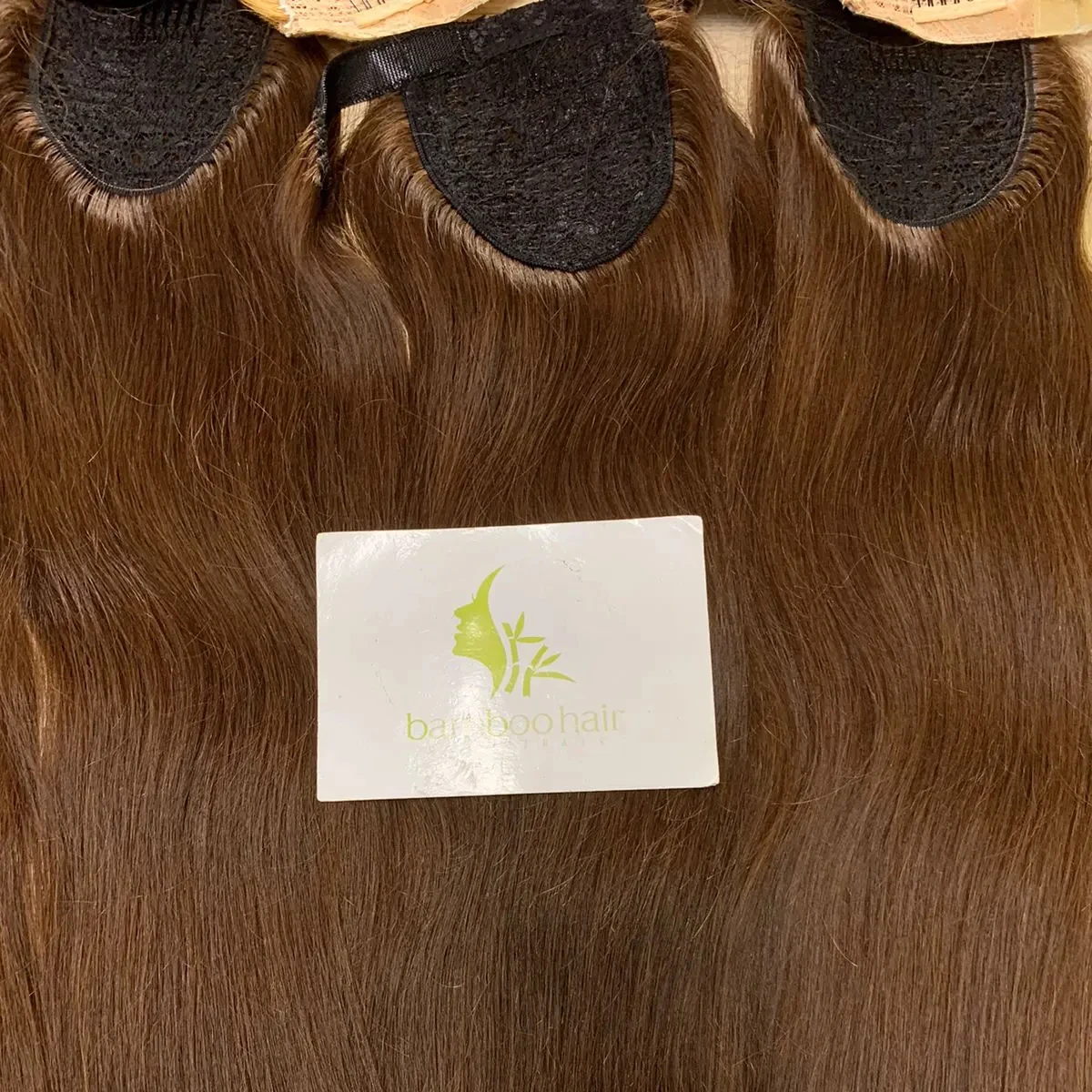 Ponytail Wholesale Cheap No Tangle Instant Afro Puff Straight Ponytail Extensions Hot Trendy High Quality