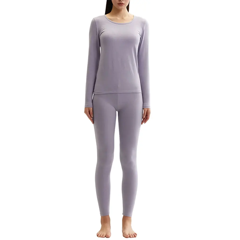 Mono Riders 2024 Custom Logo Eco Ski Wear Women Thermal Underwear Set Ultra Soft Fleece Long Johns