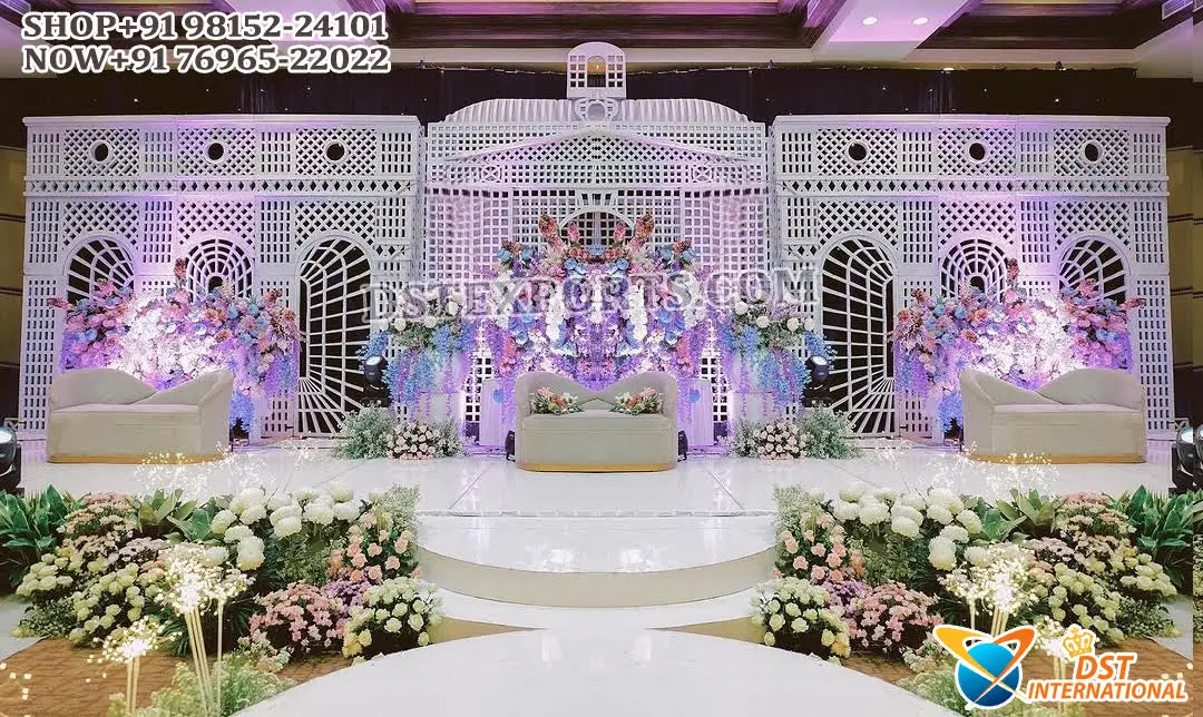 Buy Wedding Decor Ornamental Laser Cut Panel Designer Wedding Laser Cut Metal Panels Stylish Laser Cut Golden Wedding Panel