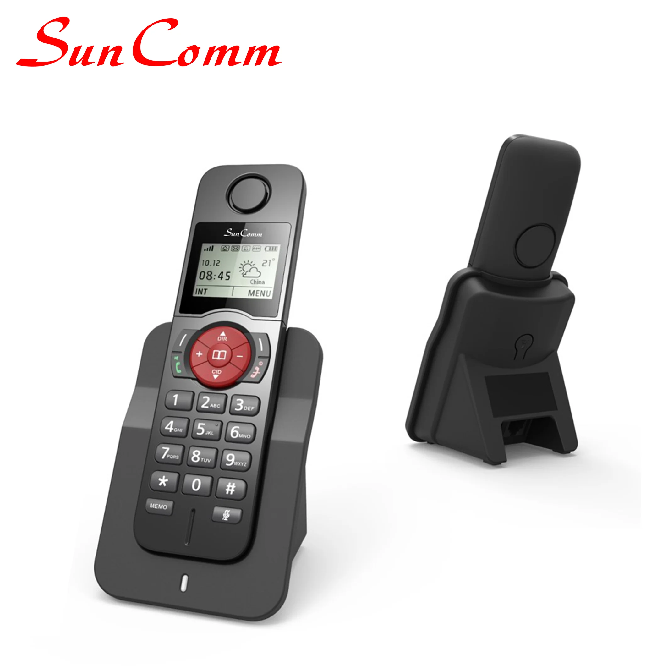 SC-1803-DP Wireless Cordless Telephone with 50 Phonebook Entries & 10 Stored Outgoing Call Memories