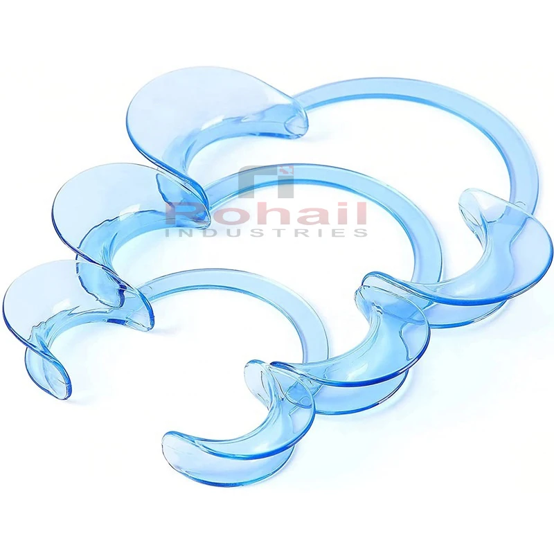 Dental Bite Block Rubber Mouth Support Opener Cheek Retractor
