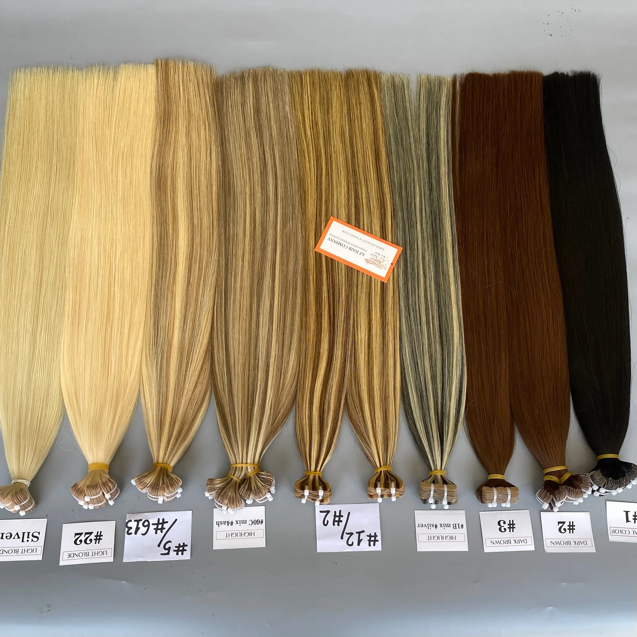 High-end Vietnamese Tape in Human Hair Extensions Top-notch Hair Quality No Mix Synthetic Vietnam Hair Supplier