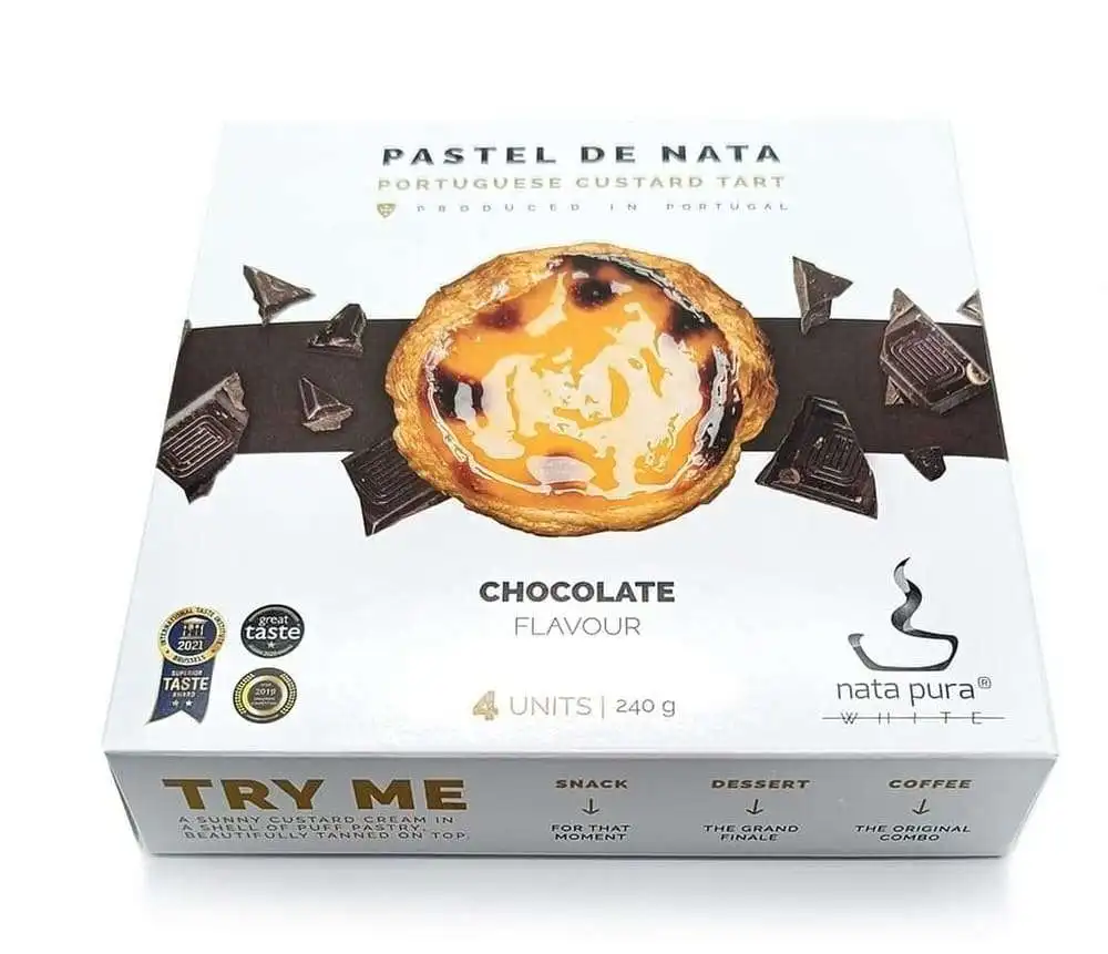 Pastel de Nata - Pack 4 UN белый