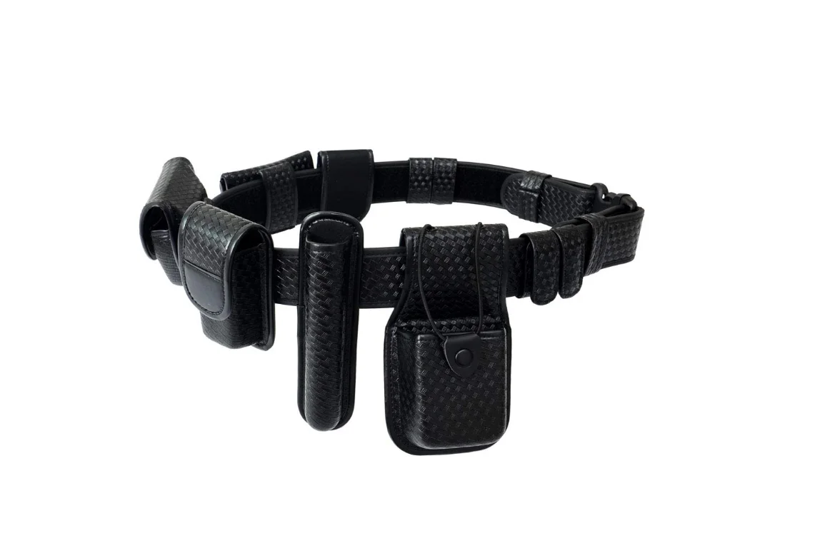 Tactical Belt 8-in-1 Duty Belt Kit with Pouches Law Enforcement Utility Security Belt