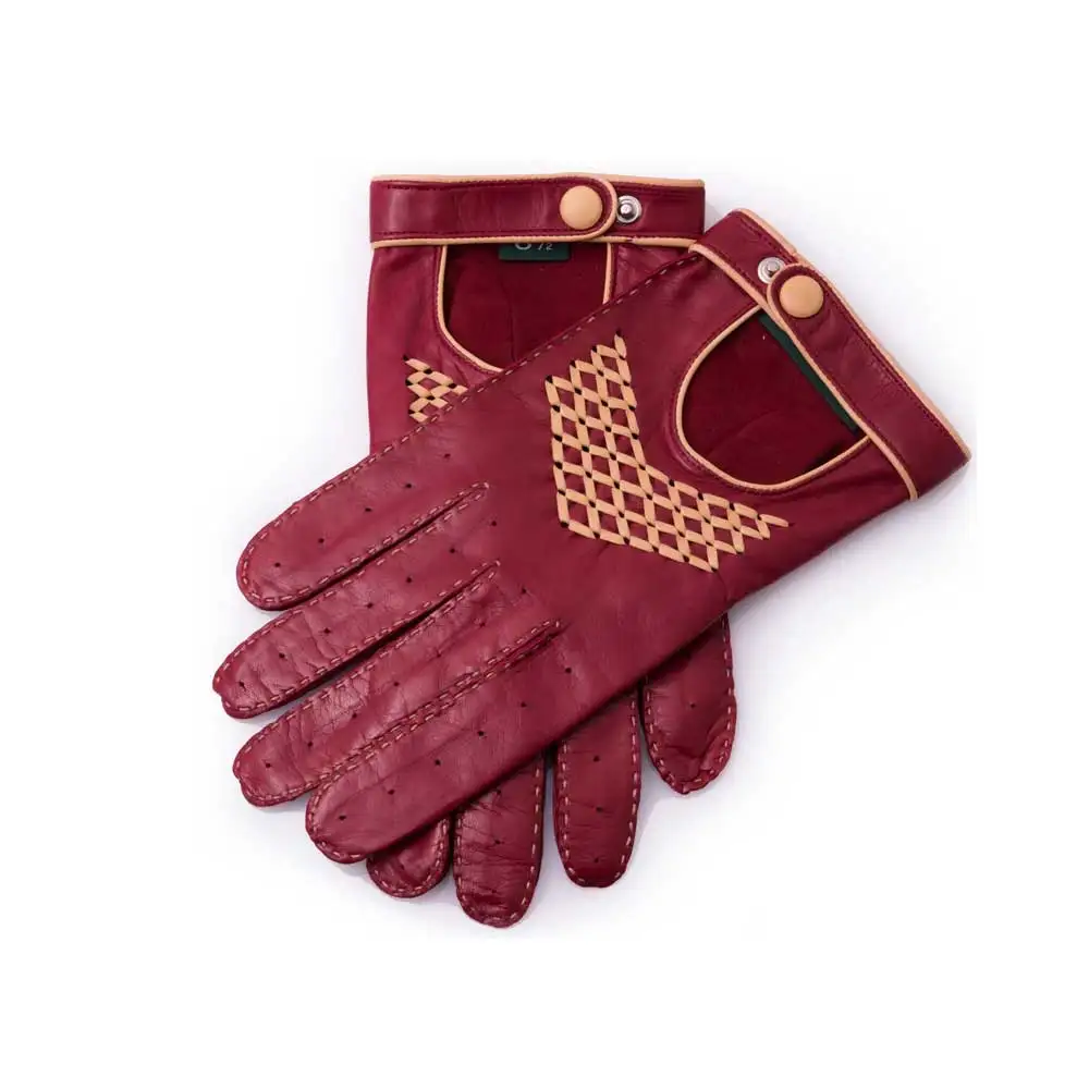 Resistant Driving Gloves Leather Driver Gloves Truck Driving Gloves