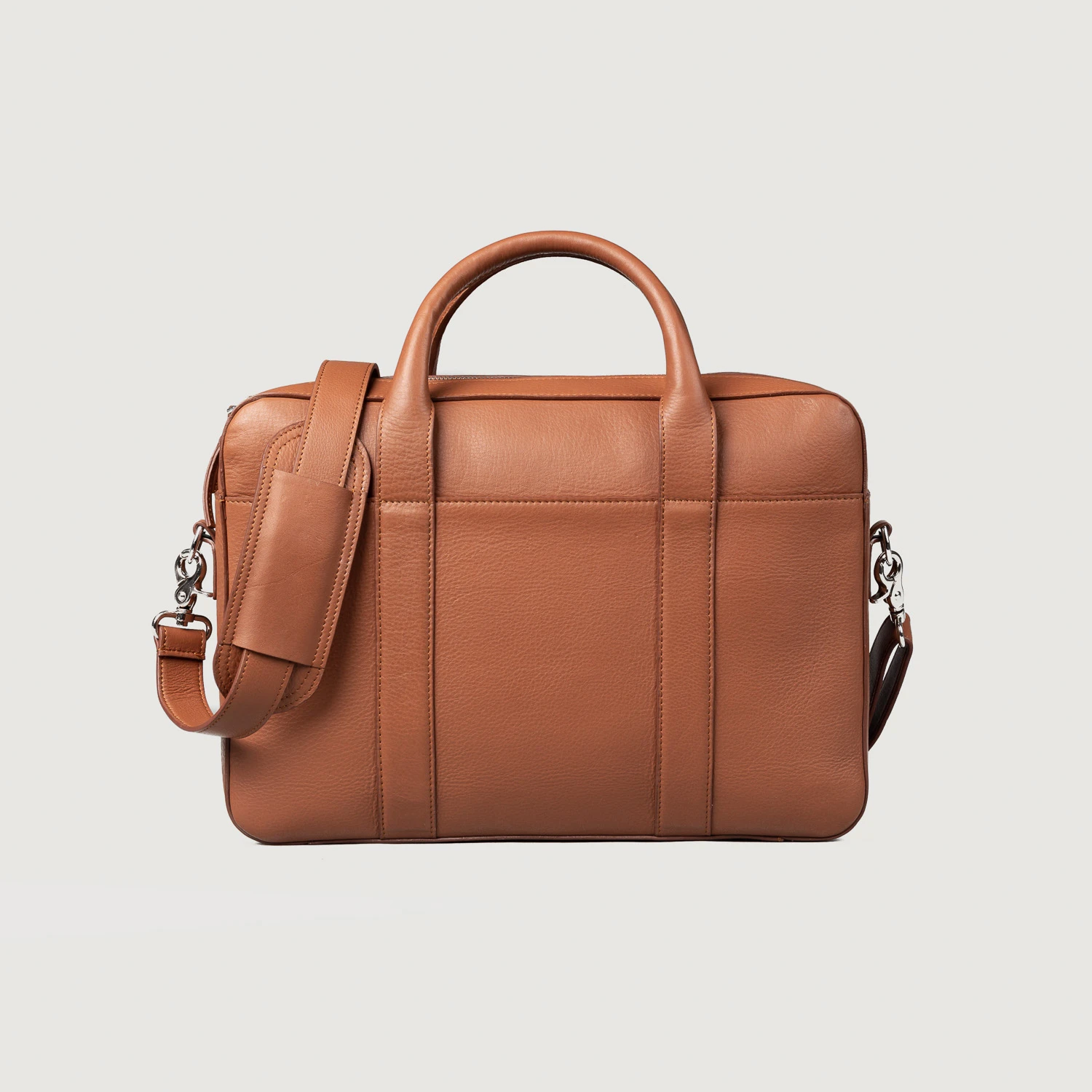 2023 Men Laptop Bag Genuine Leather Computer Office Shoulder Bag Men Handbag Crazy Horse Leather Briefcase