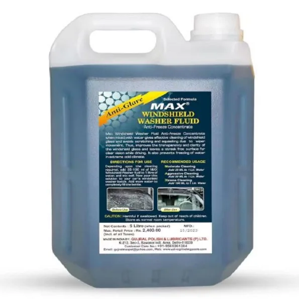 Manufacture Supply Windshield Washer Fluid Concentrate (5 Ltr) Anti-Freeze Concentrate with Hybrid-Micelle for Crystal Clear