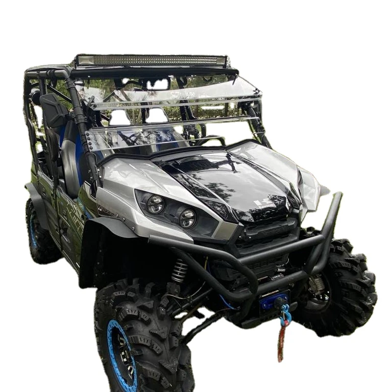 Kawasaki Teryx 4 800 Selectable 2WD/4WD differential lock FOX 2.0 LSC Piggyback shocks