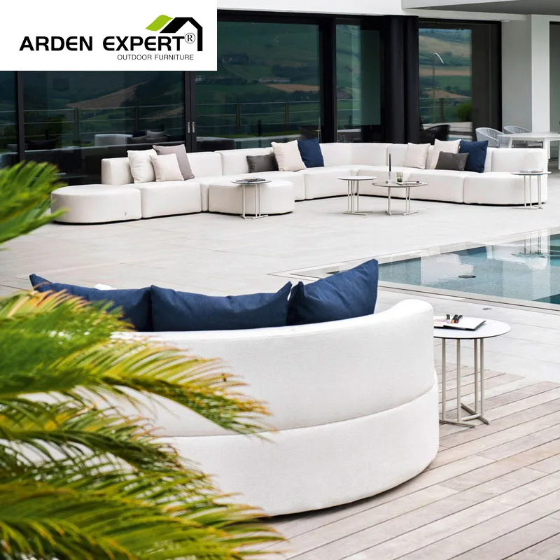 Outdoor Beach Swimming Pool Sunbed Customized Sun lounge Villa daybed