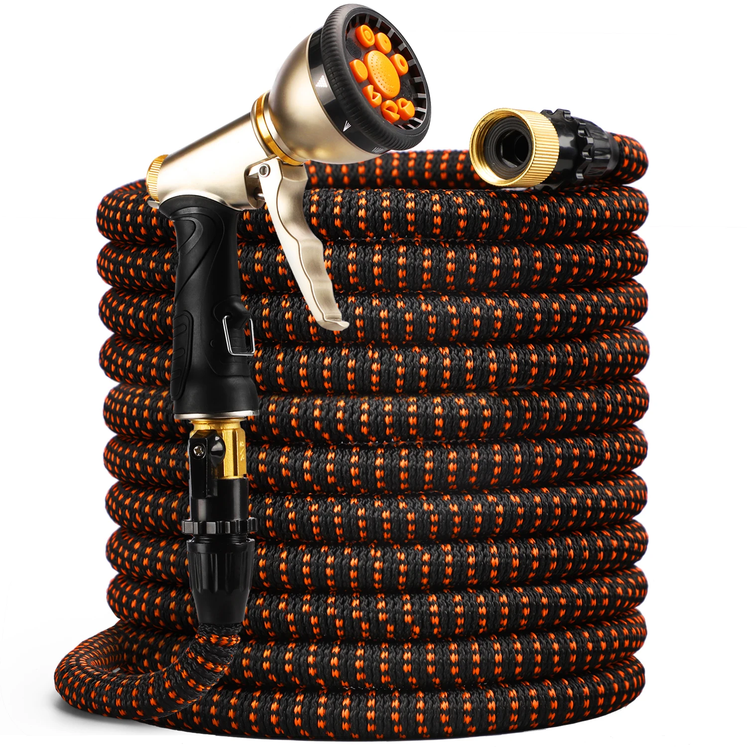 Factory Wholesale Plastic Expandable Garden Hose 25 Ft 50ft 75ft 100 Ft 150ft Water Hose Set