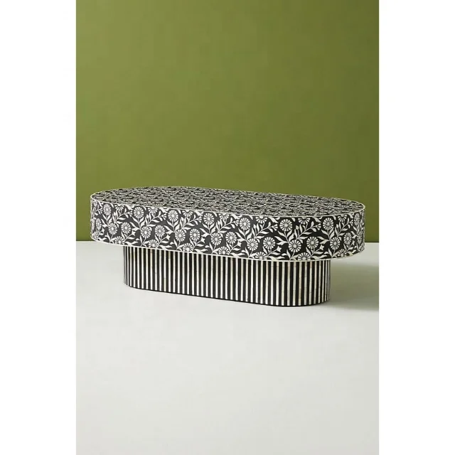 Отличное качество костная Инкрустация Смарт-гостиная центр журнальные столики для украшения доступны по низкой цене