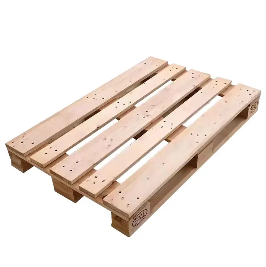 Hot Sale 800 x 1200 mm Double-Sided Euro Wooden Pallet Best Price Storage Steel Material Buy EPAL EUR Wooden Pallet Bulk Sale