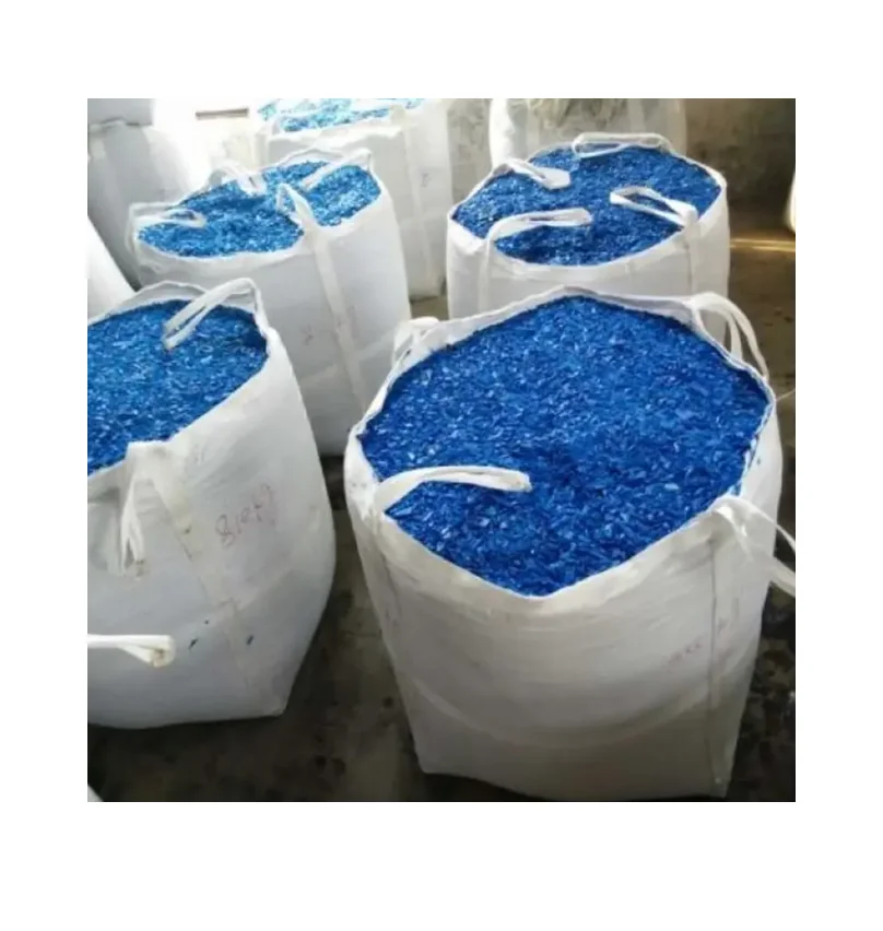 Natural Industrial Waste Bottle Packaging Factory Price High Quality HDPE Drum Regrind Plastic Scrap/HDPE Blue Regrind