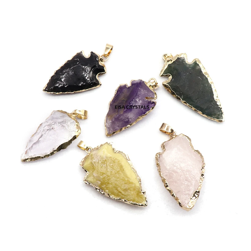 Черный обсидиан медная проволока обернутая наконечник стрелы подвеска ручной работы резная стрелка Интернет-магазин