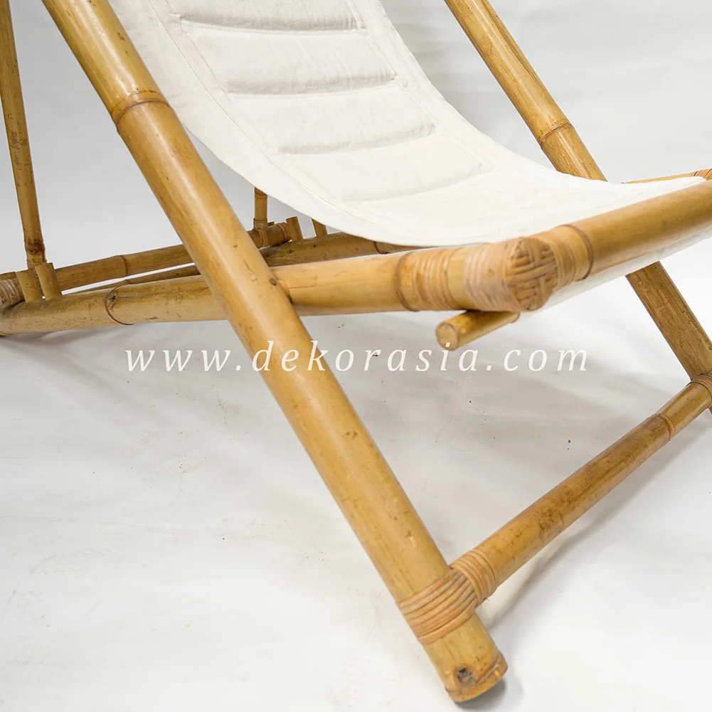 Bamboo Folding Chair, Adjustable Height Folding Chairs, Bamboo Chair Folding Outdoor Bamboo Beach Chair