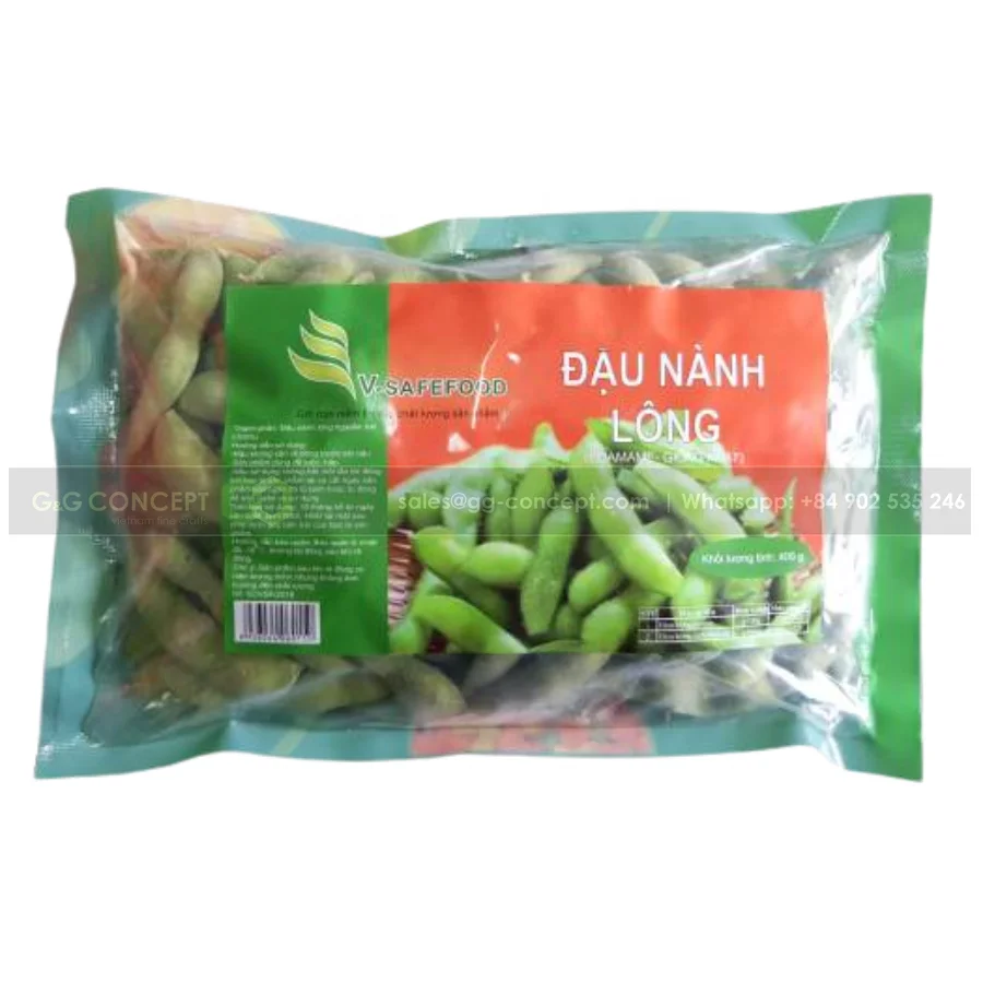 Соевые бобы Edamame свежие вкусные с высоким содержанием питательных веществ безопасны для здоровья и
