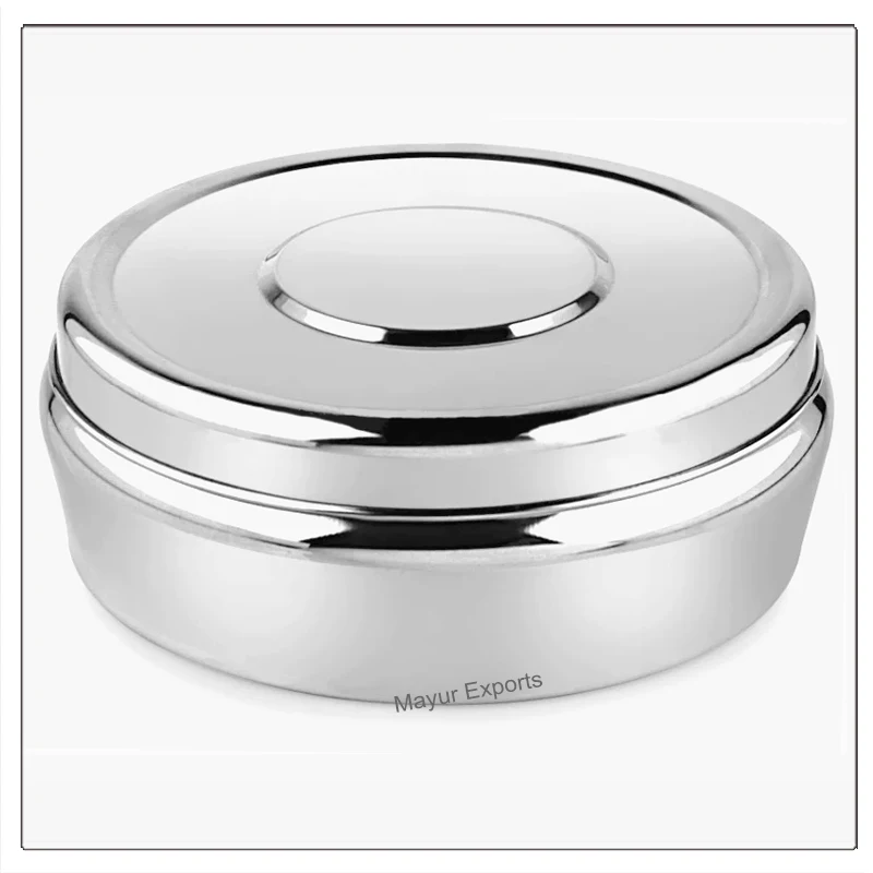 Stainless Steel Round Storage Canister