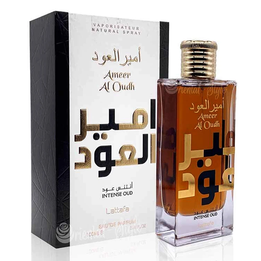Perfume Ameer Al Oudh Intense Oud 100Ml by Lataffa High-Quality Long-Lasting Eau de Perfume Original Arabic Dubai perfumes