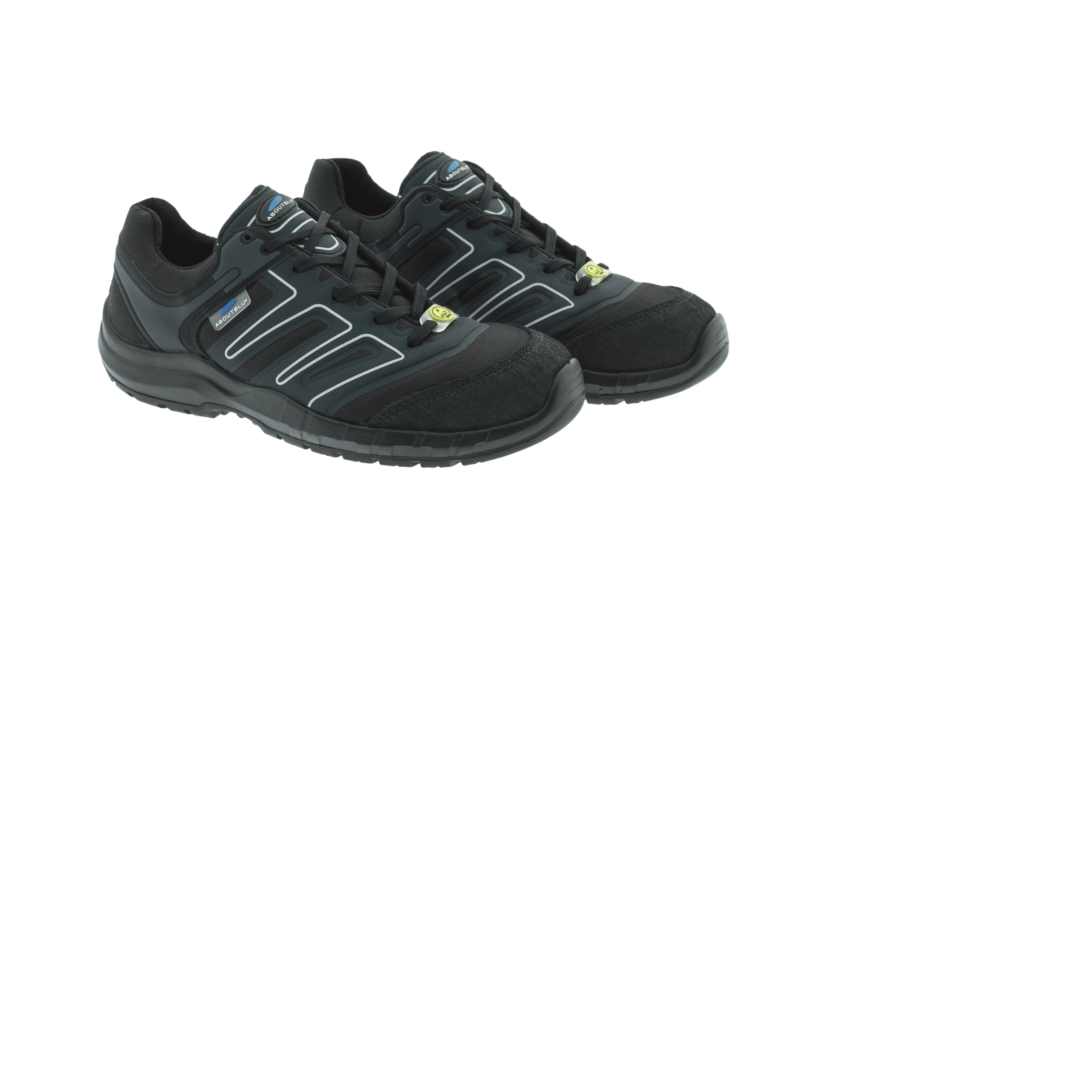 For men black PU TPU sole fabric upper scuffcap S3 Italian High Quality Safety Shoe