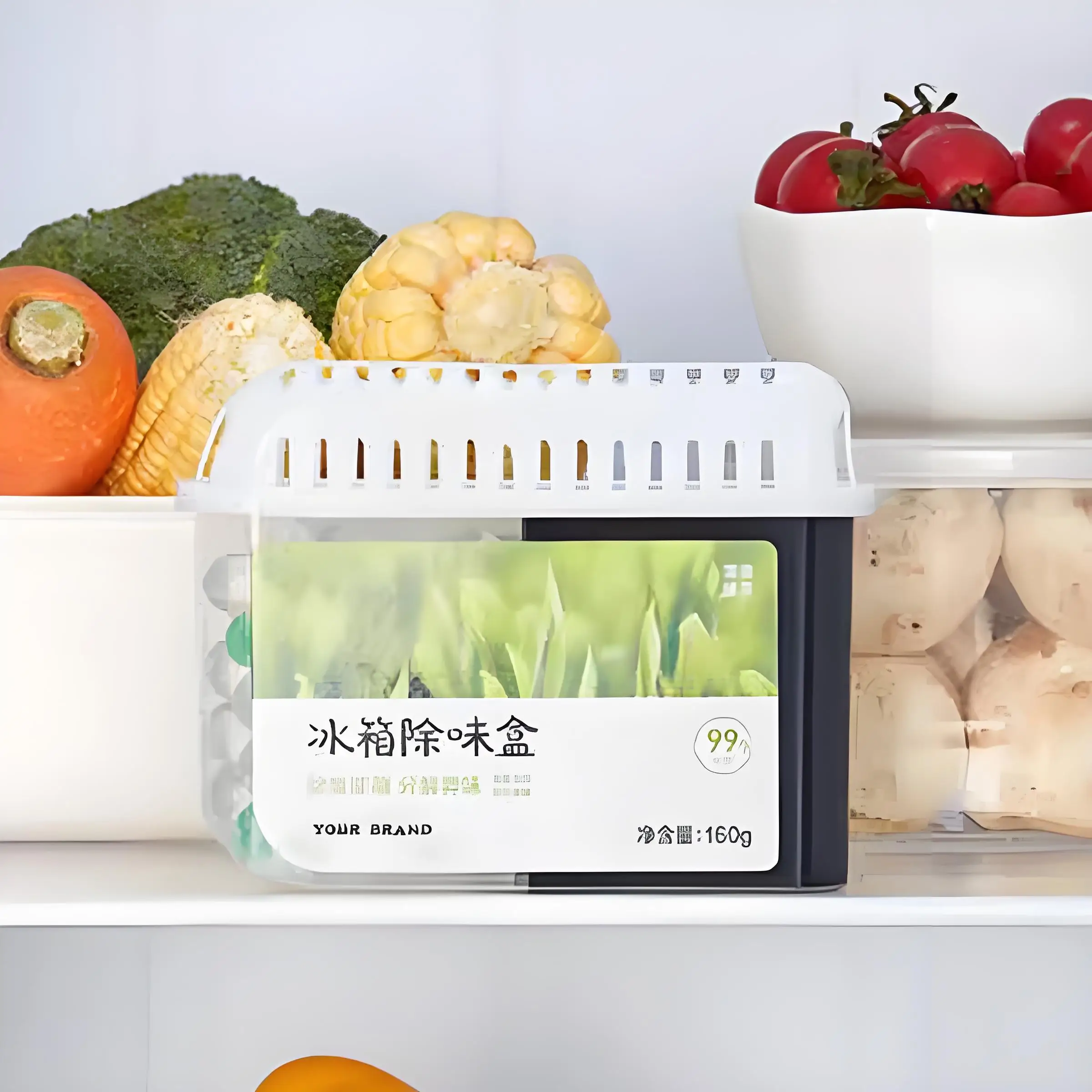 OEM Activated Carbon Bamboo Charcoal refrigerator deodorizer odor eliminator Household Refrigerator Deodorant