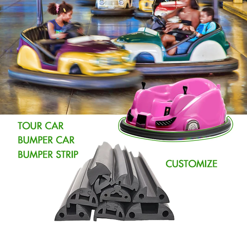 Supply EPDM D-type rubber travel sightseeing scooter sealing strip yacht ship rubber anti-collision bumper car strip
