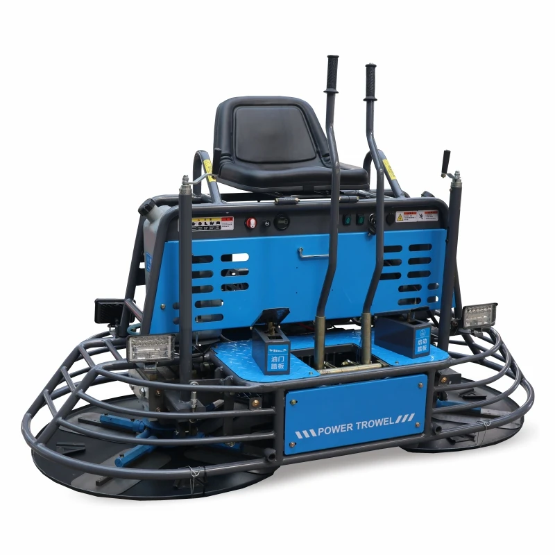 Gasoline Small Type Power Trowel Cart Ride on Power Trowel Hydraulic Mini Ride on Power Trowel Machine