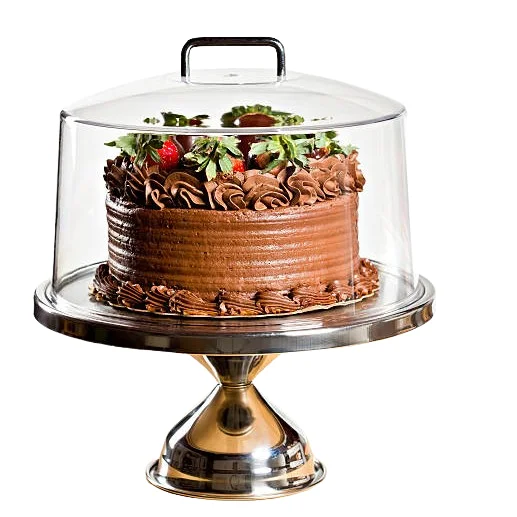 Tabletop Serving Ware For Parties Handmade Decorating Stands Pleasant Design Glass Dome Aluminum Cakes Dessert Stand
