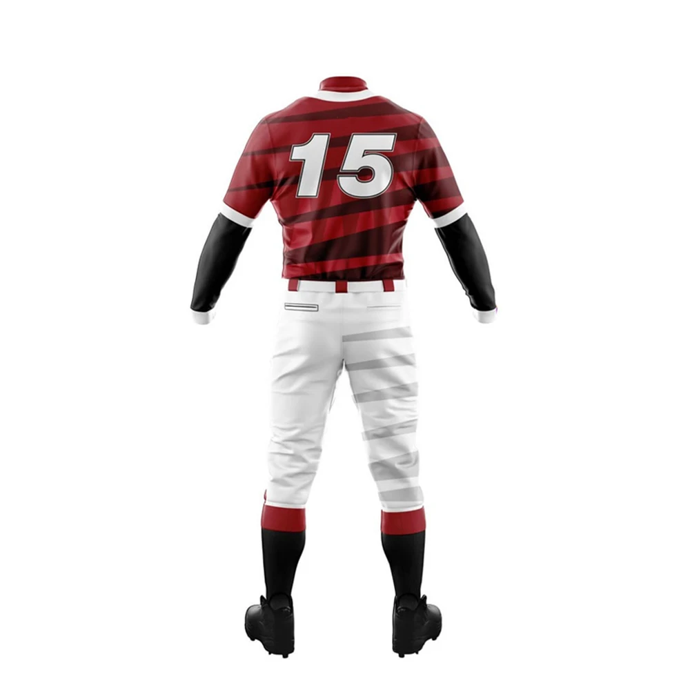 New Custom Made Sports Baseball Uniform For Men Pakistan Top Unique Style Sports Clothing Baseball Uniform Set