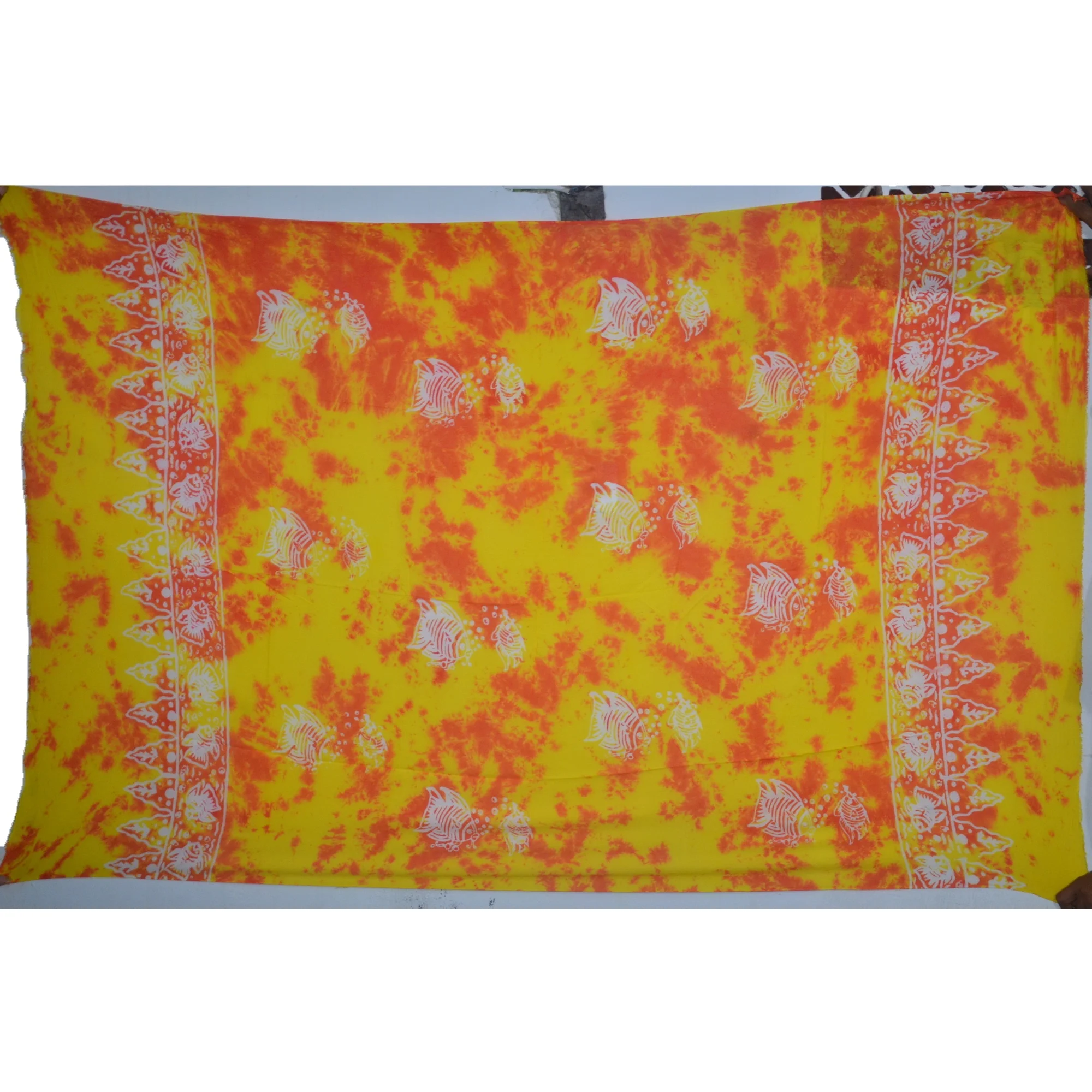 New Arrival Hawaiian Sarong Pareo Mono Color 100% Rayon Wholesale Custom Bali Manufacturer Beachwear Cover Up MN001-004R3