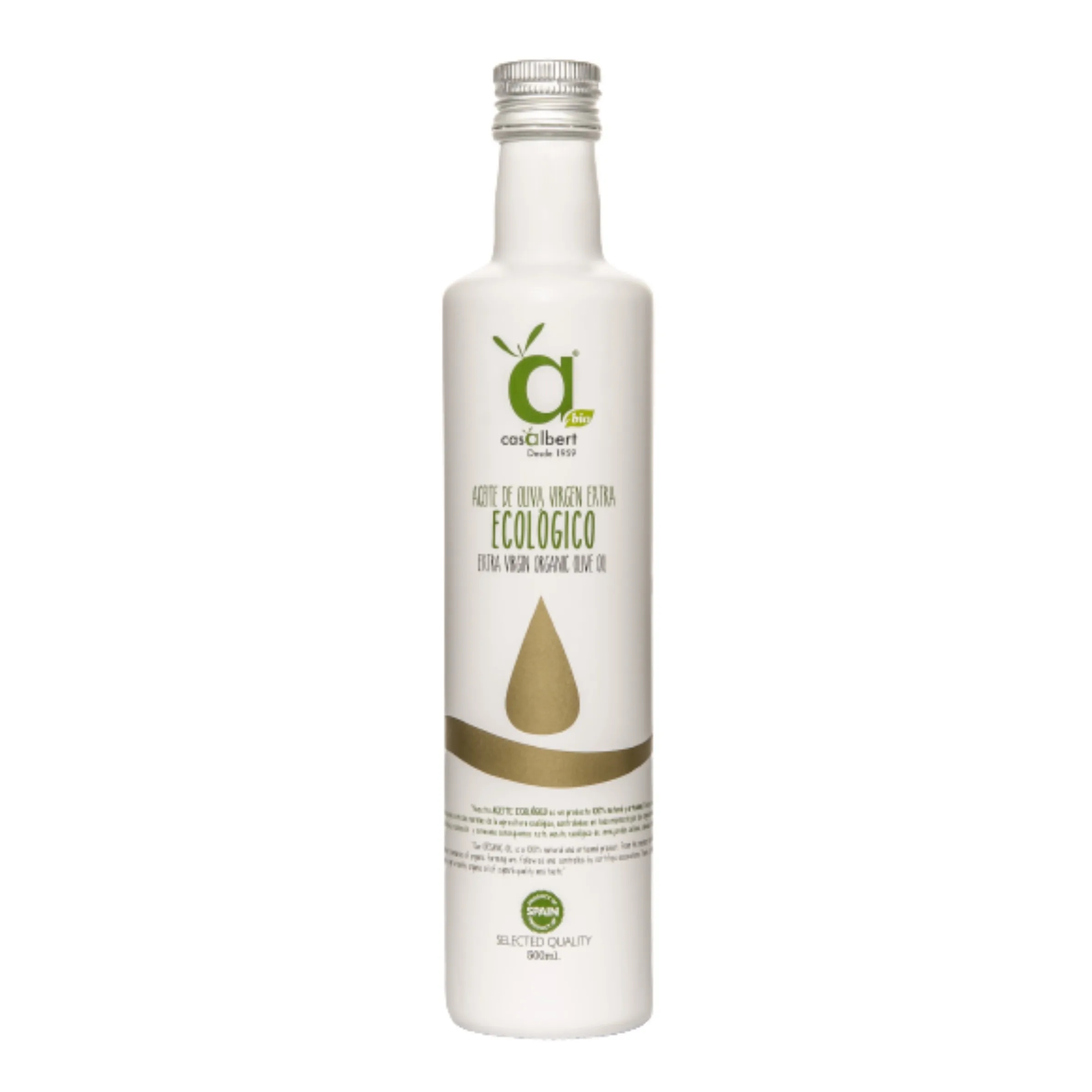 Organic Extra Virgin Olive Oil High Quality Spanish Extra Virgin Olive Oil for dressing 500 ml glass bottle