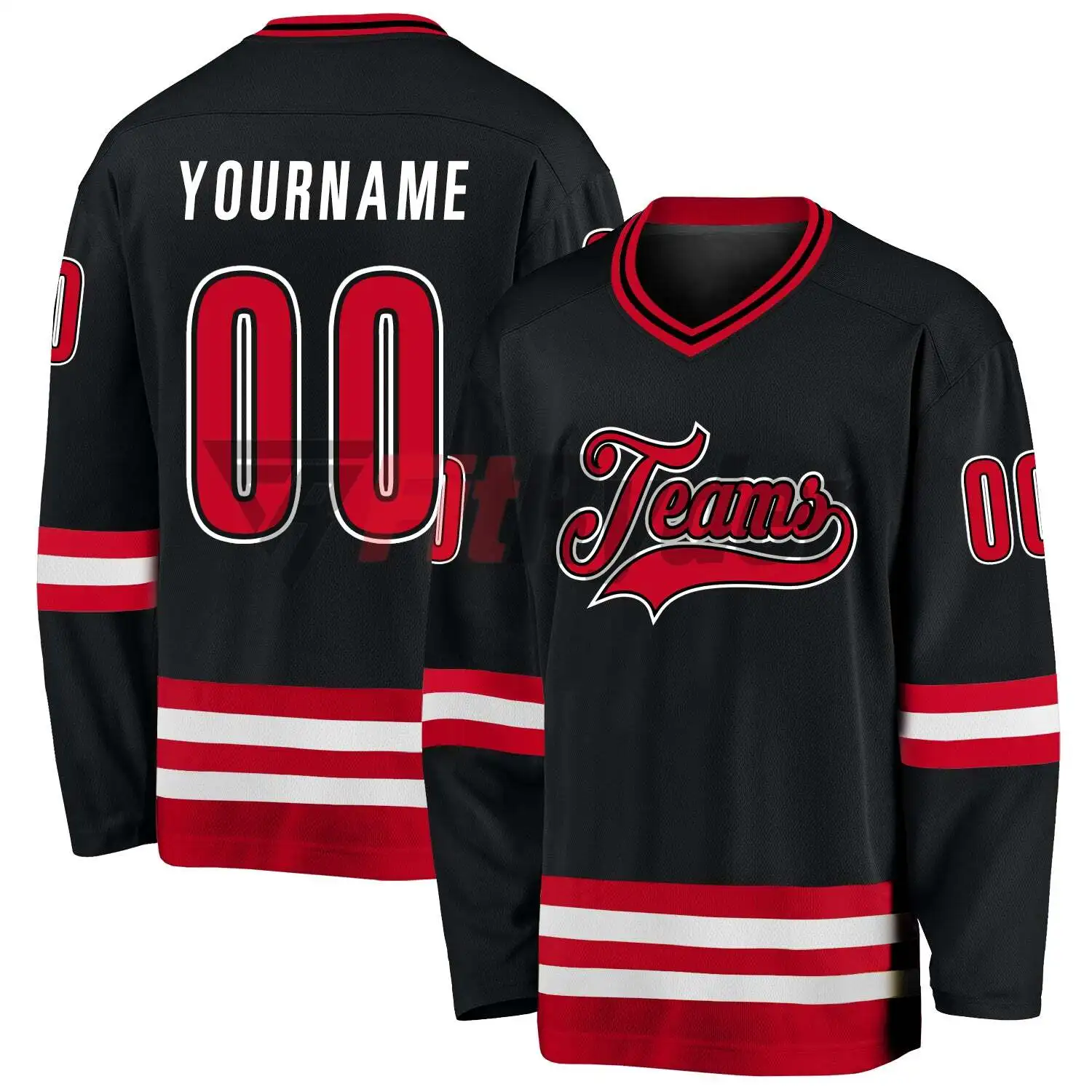Best quality factory made Custom logo cheap price best style Ice Hockey Jerseys breathable quick dry Ice Hockey jerseys OEM