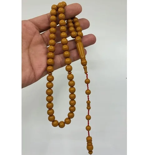 Luxury Tasbih High-Quality Prayer Beads Islamic Glass Beads Islamic Wedding Gifts Elegant Rosary Handmade Tasbih Prayer Beads