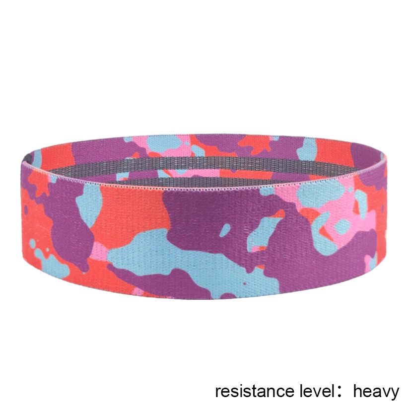 custom printed acceptable adjustable resistance booty band hip circle set premium quality elastic band