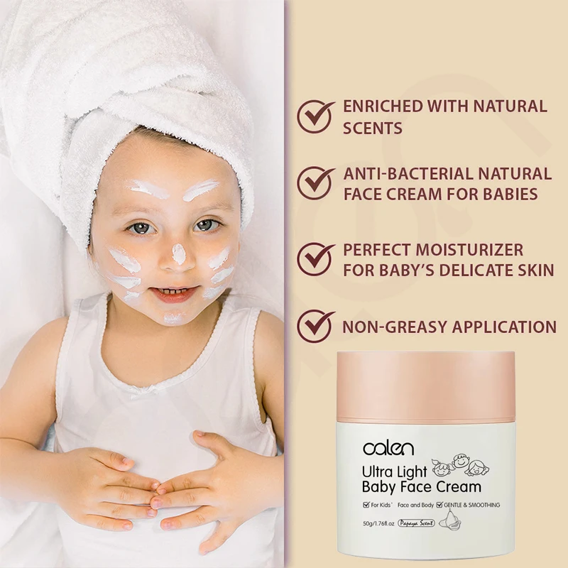 Оптовая продажа увлажняющий крем для детского лица oala без спирта мягкий малышей защищает детскую кожу