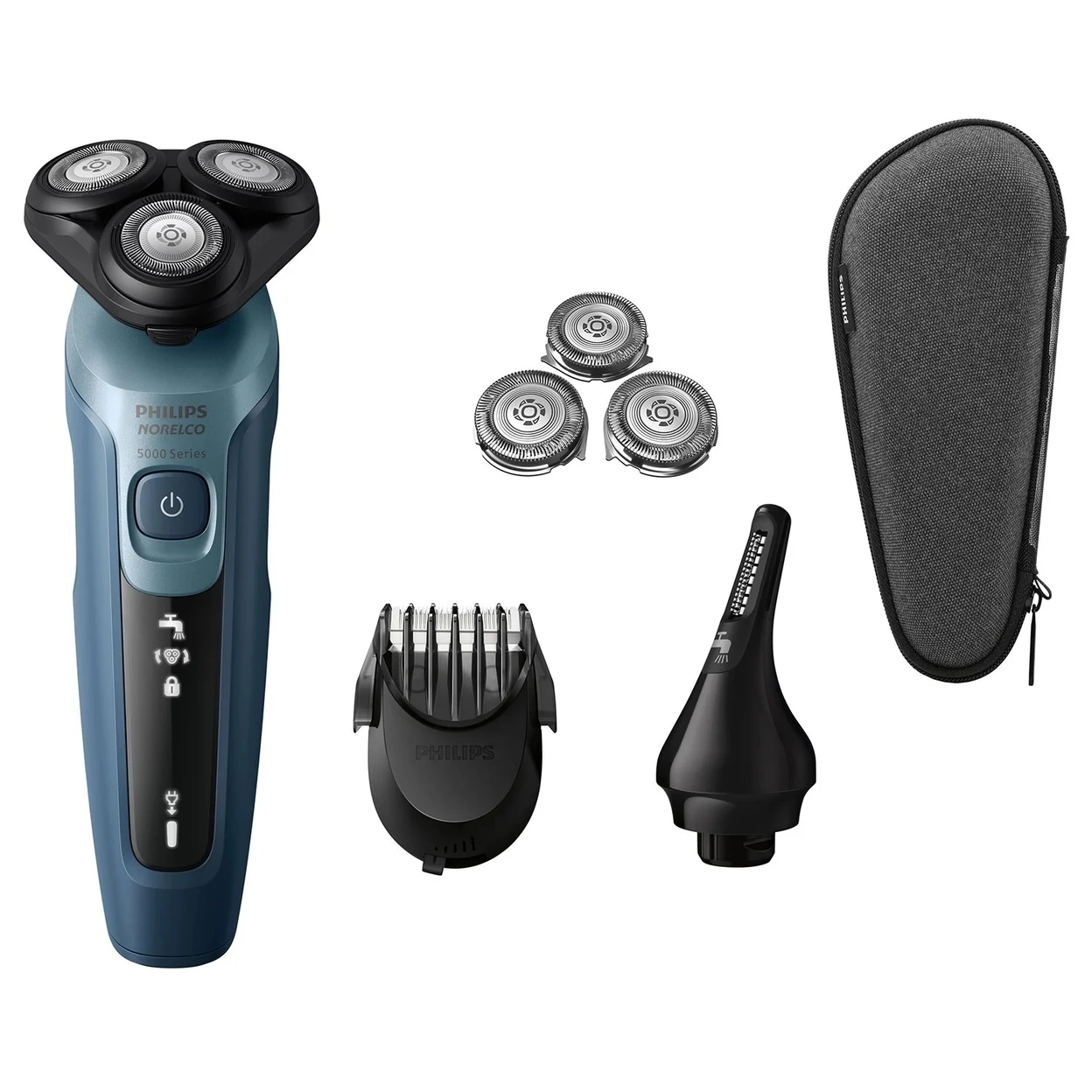 Philipss Norelco 6500 Wet and Dry Electric Shaver