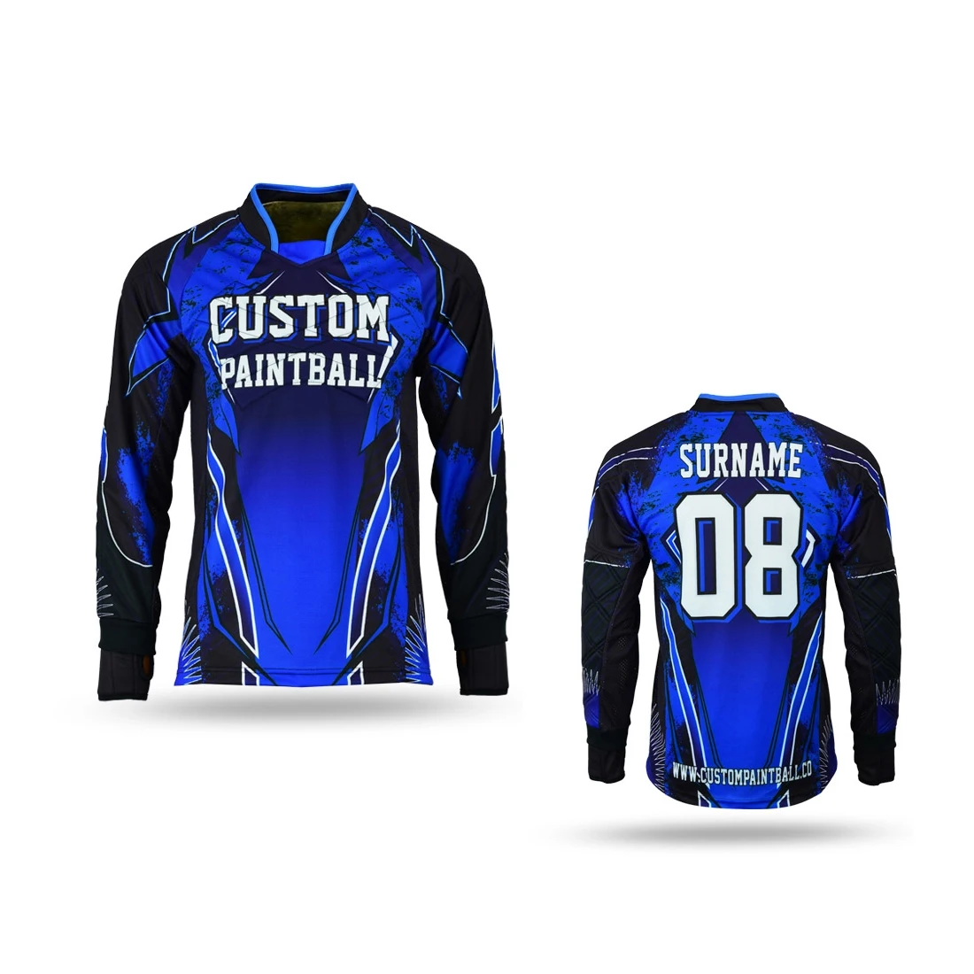 Soft Comfortable Breathable Paint Ball Jersey Custom Sublimation Best Paintball Jersey For Online Sale